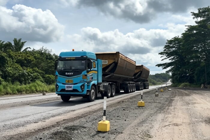 Sany se electric trucks