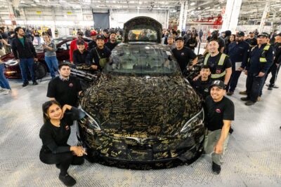 Tesla model s produktionsende min