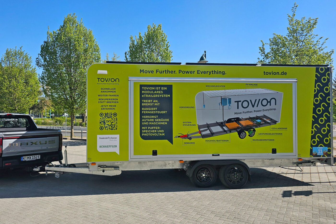 Tovion etrailer e cannonball