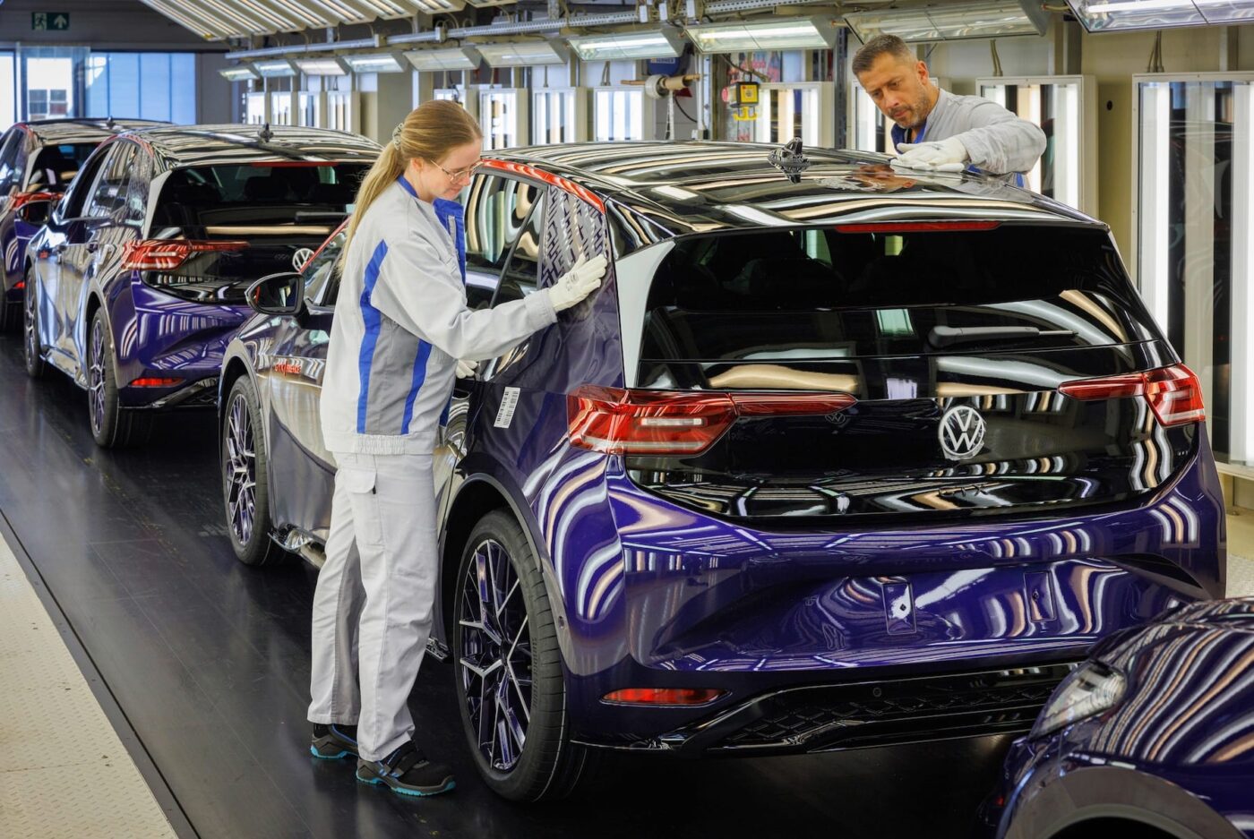 Volkswagen id3 gtx fireice produktion zwickau