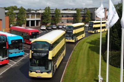 Wrightbus elektrobus autobús eléctrico manchester