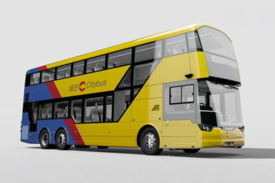 Wrightbus streetdeck electroliner autobús eléctrico citybus hong kong