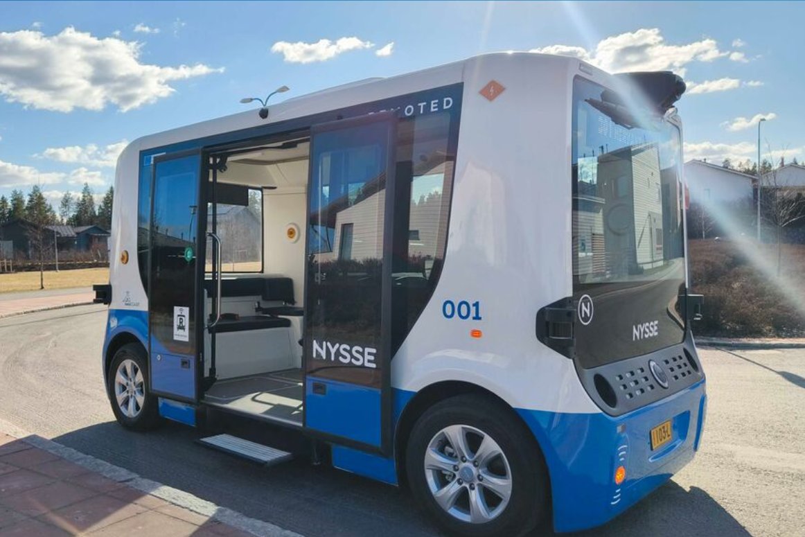 Autonomer roboterbus finnland
