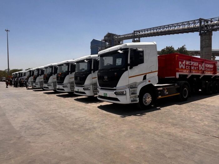 Byd qucev q wonder cement electric trucks india