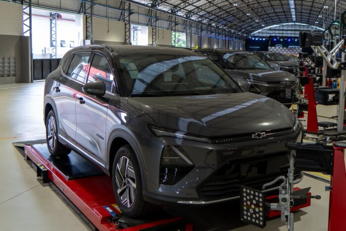 Producción del Chevrolet Captiva EV en Brasil