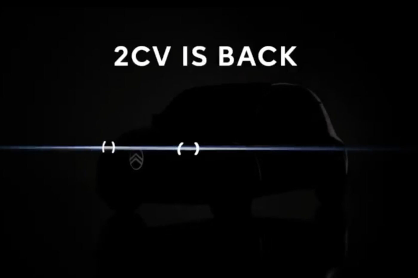 Avance del Citroën 2CV Bev