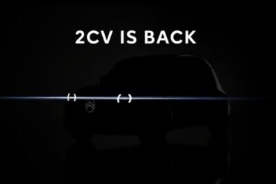 Citroen 2cv bev teaser