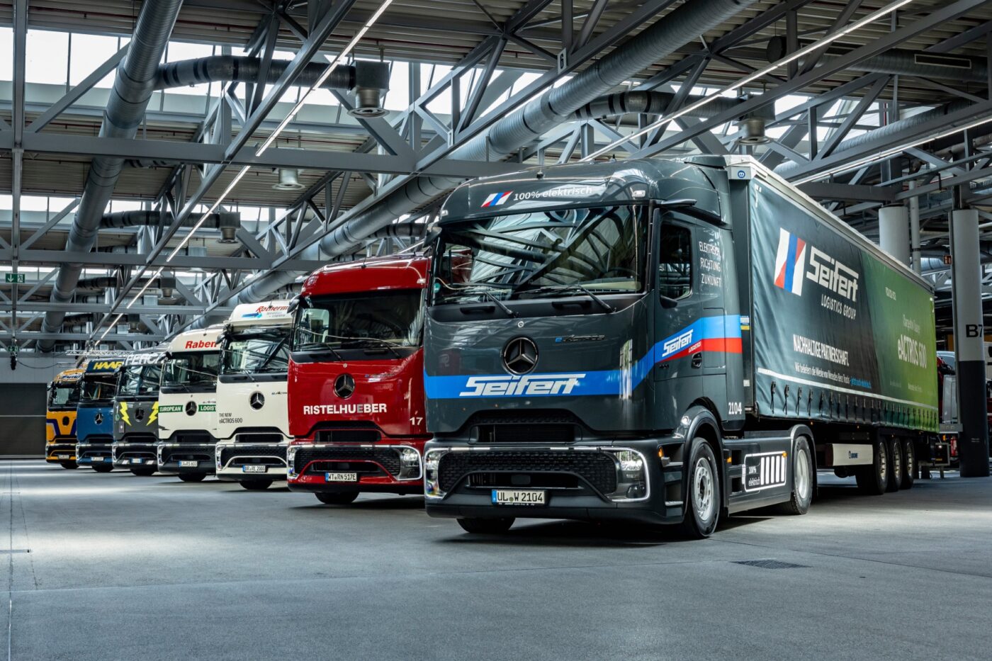 Daimler truck eactros werksverkehr