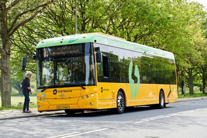 Golden dragon elektrobus electric bus daenemark denmark keolis