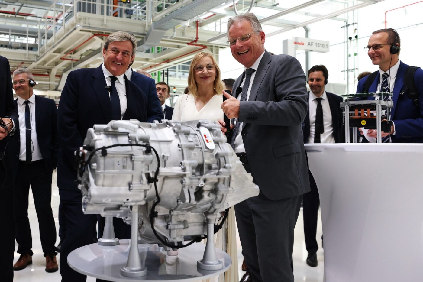Inicio de la producción del accionamiento eléctrico mebeco para Audi en Hungría