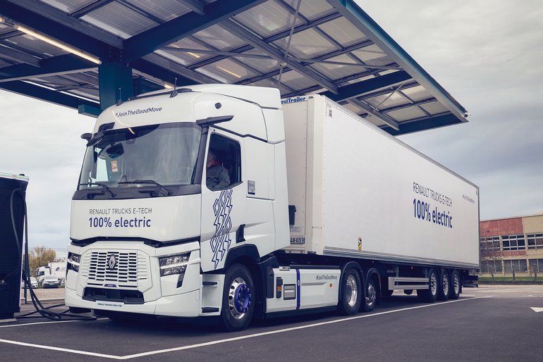 Renault trucks e tech t