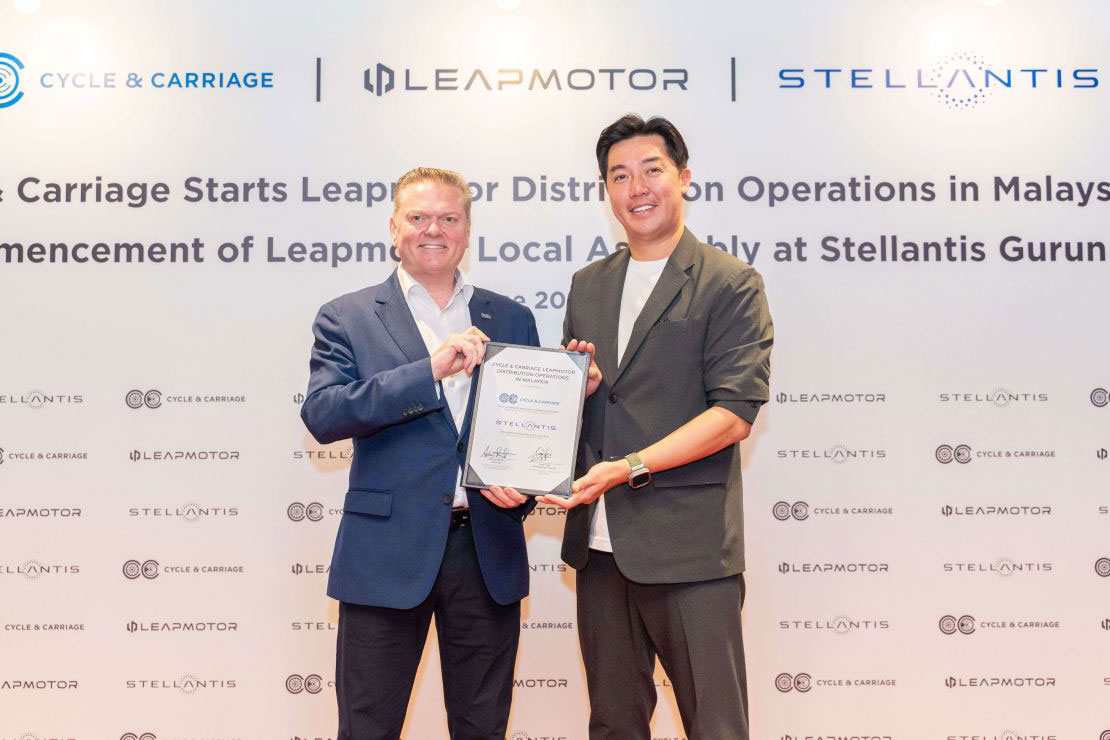 Stellantis leapmotor malaysia assembly and cycle carriage distributorship