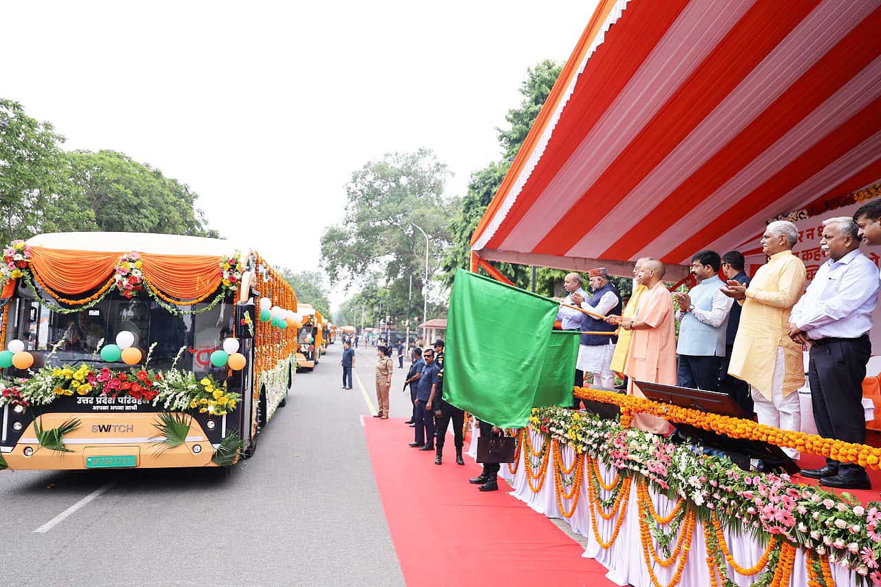 Switch mobility uttar pradesh electric buses