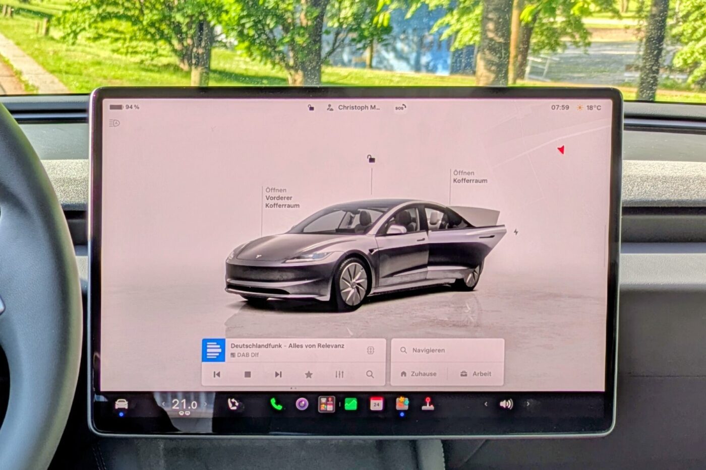 Informe de conducción del modelo Tesla, por Christoph M. Schwarzer