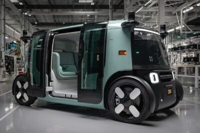 Zoox robotaxi facelift produktion
