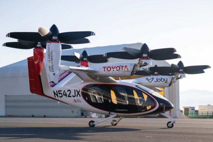 Toyota joby s4 evtol flugtaxi