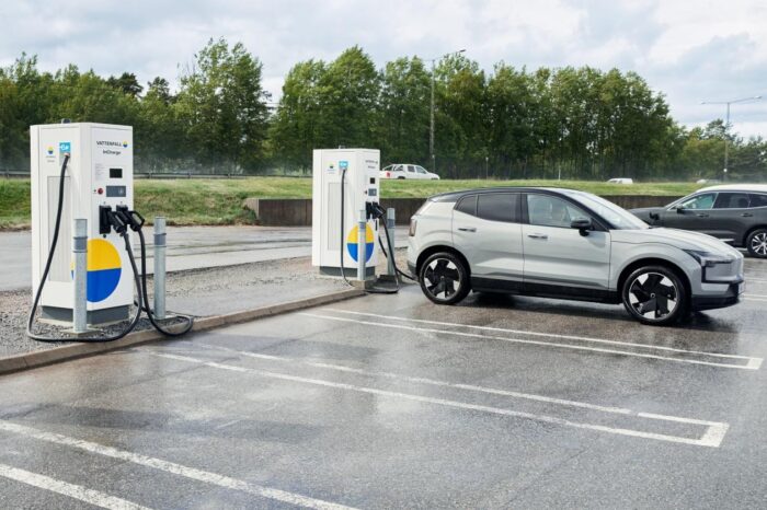 Vattenfall incharge ladestation charging station